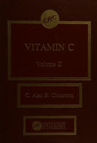 Vitamin C: Volume II ( Orthomolecular Medicine )