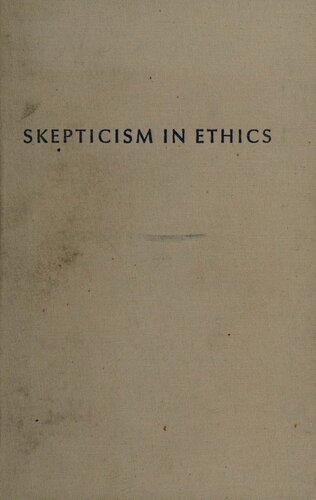 Skepticism in ethics