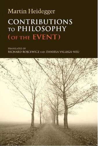 Contributions to Philosophy (Of the Event)