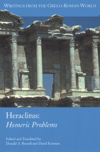 Heraclitus: Homeric problems