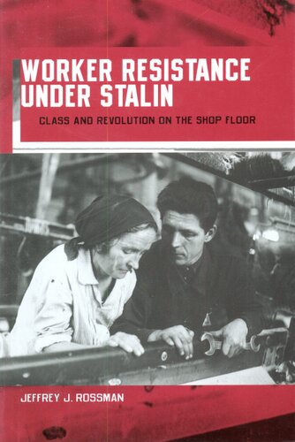 Worker resistance under Stalin: class and revolution on the shop floor