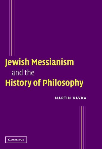 Jewish messianism and the history of philosophy