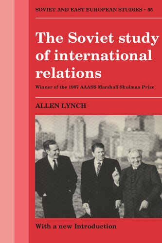 The Soviet study of international relations