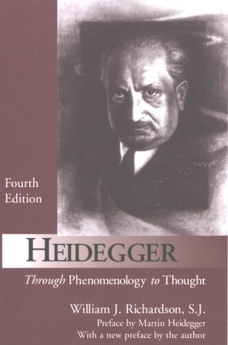 Heidegger, through phenomenology to thought