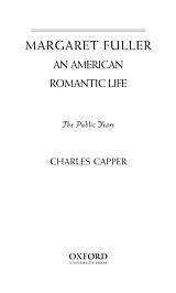 Margaret Fuller: an American romantic life, Vol. 2