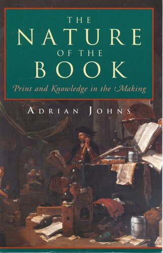 The nature of the book: print and knowledge in the making