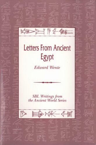 Letters from ancient Egypt