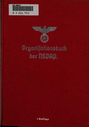 Organisationsbuch der NSDAP.