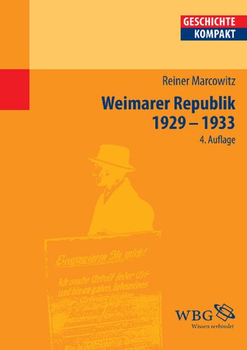 Die Weimarer Republik 1929 - 1933