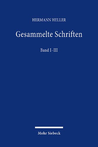 Gesammelte Schriften