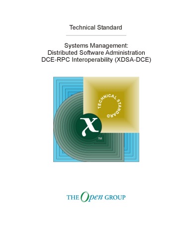 Distributed Software Administration - DCE Interoperability