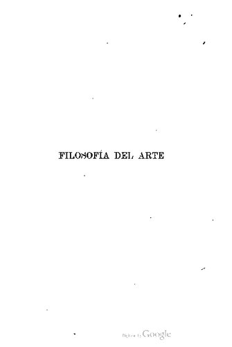 Filosofía del Arte