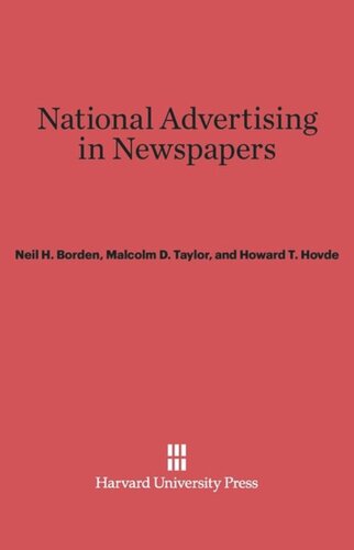 National Advertising in Newspapers