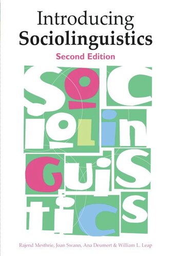 Introducing Sociolinguistics