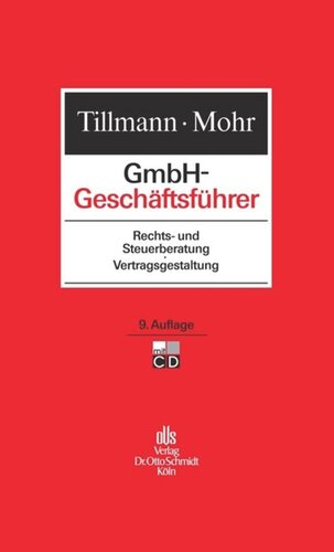 GmbH-Geschäftsführer: Rechts- und Steuerberatung.