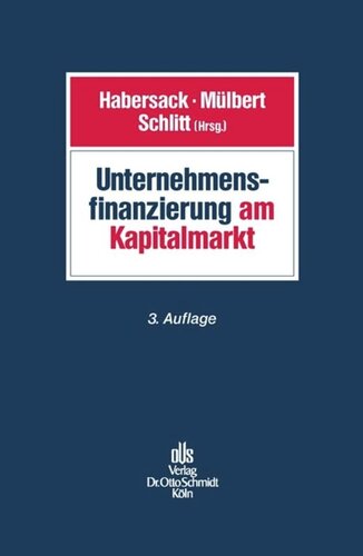 Unternehmensfinanzierung am Kapitalmarkt