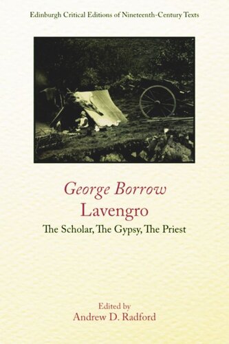 George Borrow, Lavengro: The Scholar, The Gypsy, The Priest