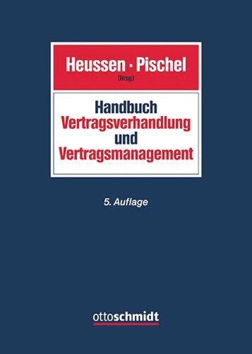 Handbuch Vertragsverhandlung und Vertragsmanagement