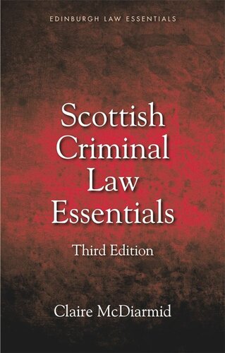 Scottish Criminal Law Essentials