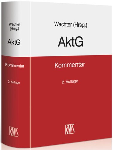 AktG: Kommentar zum Aktiengesetz