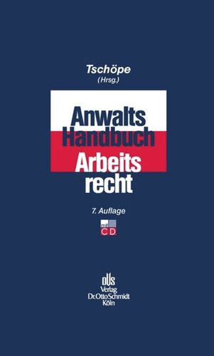 Anwalts-Handbuch Arbeitsrecht