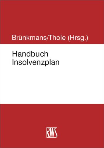 Handbuch Insolvenzplan