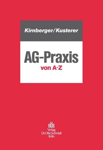 AG-Praxis von A – Z