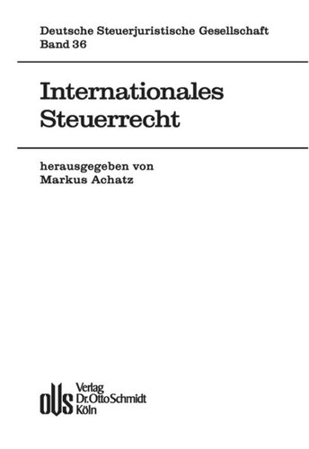 Internationales Steuerrecht