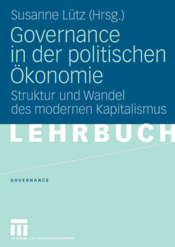 Governance in der politischen Okonomie