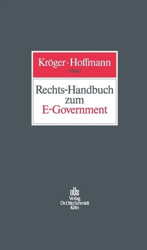 Rechts-Handbuch zum E-Government