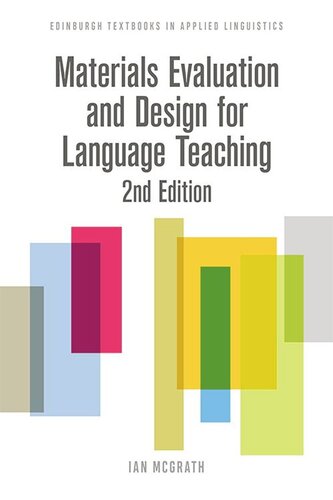 Materials Evaluation and Design for Language Teaching