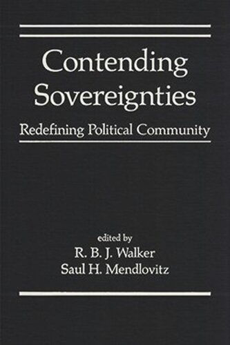 Contending Sovereignties: Redefining Political Community