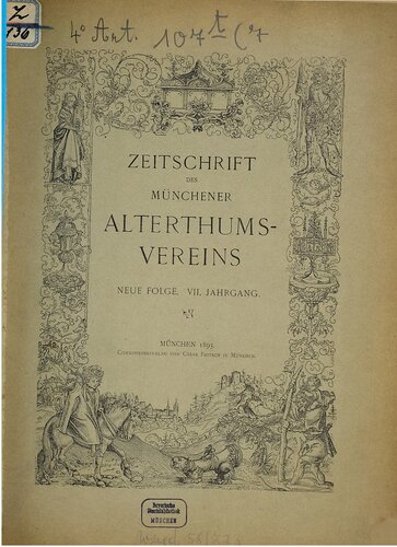 Zeitschrift des Münchener Alterthumsvereins