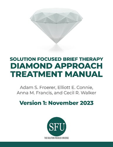 Solution Focused Brief Therapy Treatment Manual