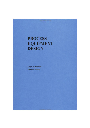 Process Equipment Design