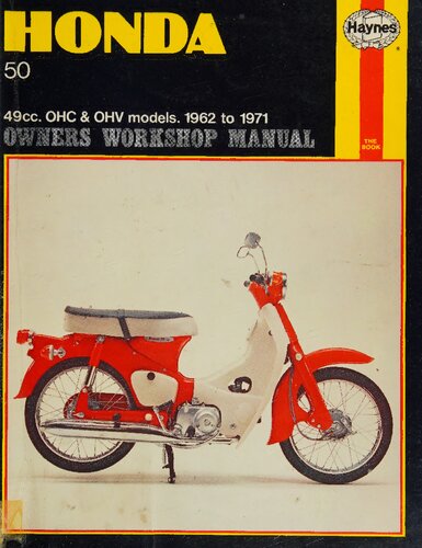 Haynes Honda 50 Owners Workshop Manual