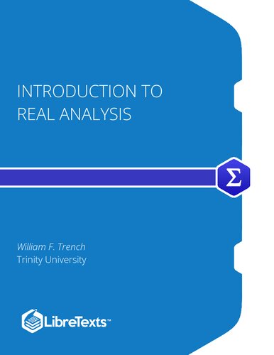 Introduction to Real Analysis