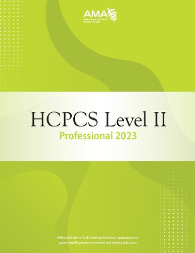 HCPCS Level II Professional 2023