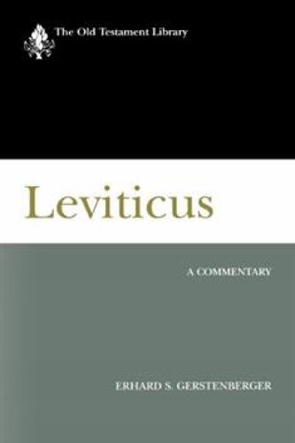 Leviticus (OTL): A Commentary (The Old Testament Library)