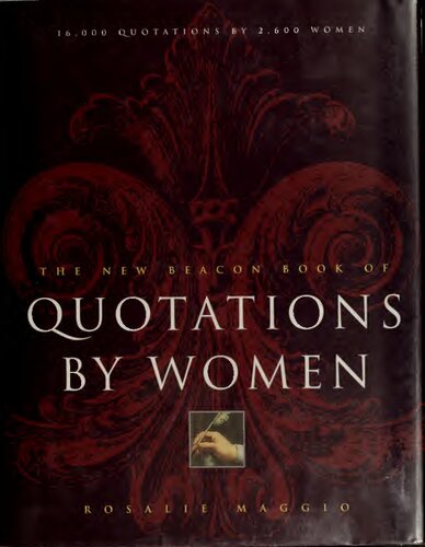 The New Beacon Book of Quotations by Women