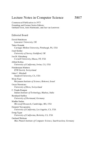 Advanced Concepts for Intelligent Vision Systems: 11th International Conference, ACIVS 2009, Bordeaux, France, September 28–October 2, 2009. Proceedings