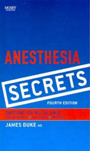 Anesthesia Secrets, 4th Edition