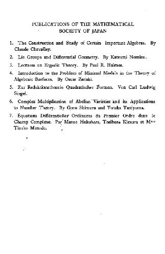 Complex multiplication of Abelian varieties and its applications to number theory, 