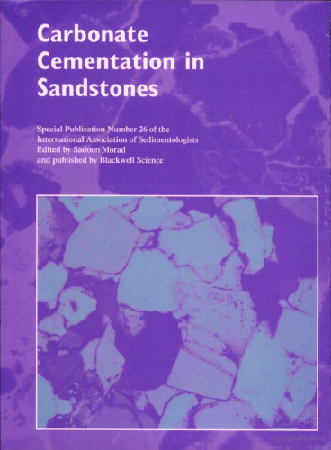 Carbonate Cementation in Sandstones: Distribution Patterns and Geochemical Evolution (IAS Special Publication 26)