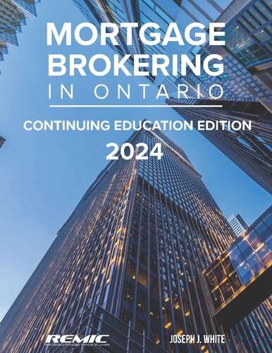 2024 Ontario Continuing Education Course for Mortgage Brokers and Mortgage Agents