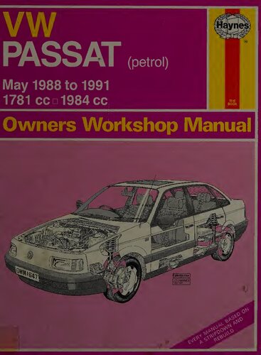 Haynes VW Passat (Petrol) Owners Workshop Manual