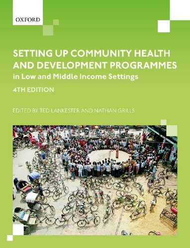 Setting up Community Health and Development Programmes in Low and Middle Income Settings