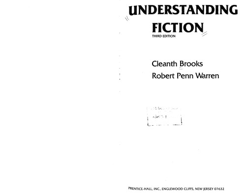 Understanding Fiction (3rd Edition)