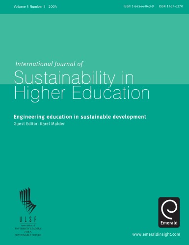 Engineering Education in Sustainable Development