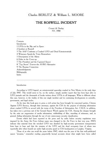 The Roswell Incident